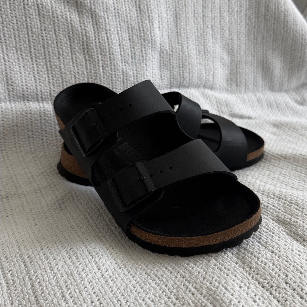 Birkenstock Black Arizona Sandals - Picture 4 of 12